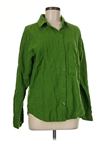 Abercrombie & Fitch Long Sleeve Button-Down Shirt (view 1)