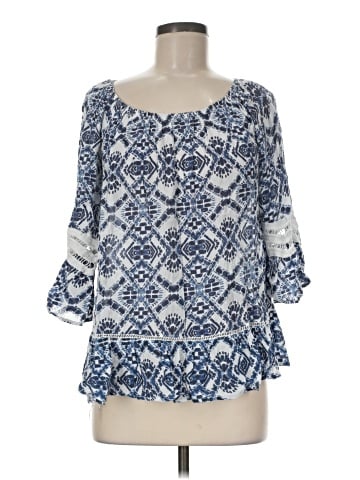 Fever 3/4 Sleeve Blouse (view 1)