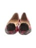 Talbots 100% Leather Plaid Red Flats Size 6 1/2 - photo 2