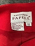 Adrianna Papell 100% Polyester Red Blazer Size 12 - photo 3