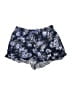 Lands' End Floral Blue Shorts Size S - photo 1