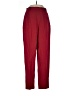 Talbots 100% Polyester Solid Red Casual Pants Size 10 - photo 1