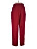 Talbots 100% Polyester Solid Red Casual Pants Size 10 - photo 2