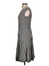 Taylor Chevron-herringbone Argyle Gray Casual Dress Size 2 - photo 5