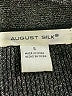 August Silk Black Cardigan Size S - photo 7