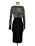 Express Chevron-herringbone Black Cocktail Dress Size XS - photo 1