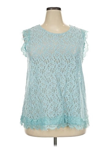 Halogen Sleeveless Blouse (view 1)