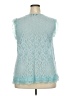 Halogen Teal Sleeveless Blouse Size XXL - photo 2