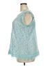 Halogen Teal Sleeveless Blouse Size XXL - photo 5