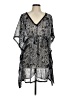 Merona 100% Polyester Silver Cocktail Dress Size M - photo 1