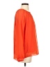 Rory Beca 100% Polyester Orange Long Sleeve Blouse Size S - photo 4