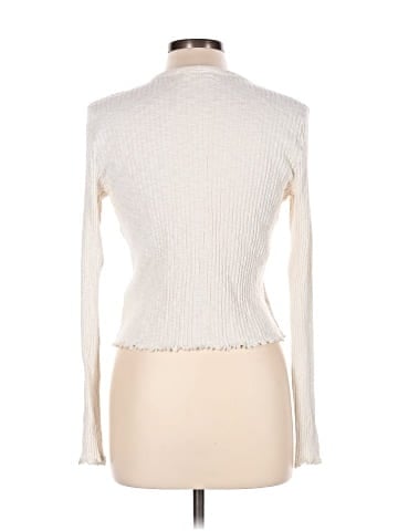 Madewell Lettuce-Hem Ribbed Cardigan (view 2)