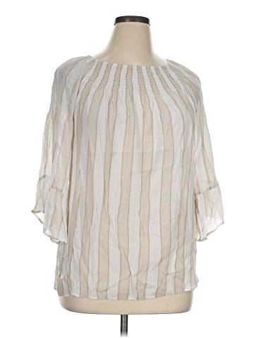New Directions 3/4 Sleeve Blouse (view 1)