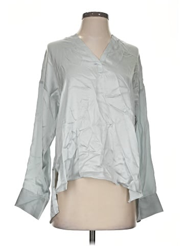 J by Joie Long Sleeve Silk Top (view 1)