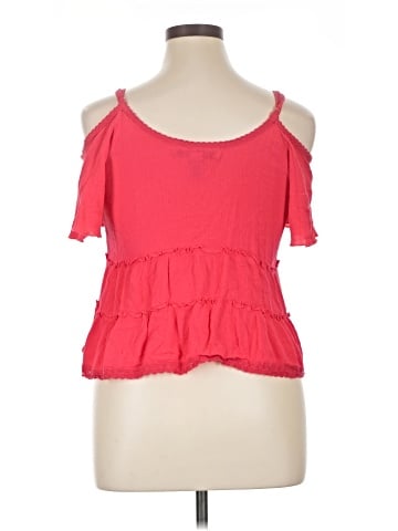 American Rag Cie Short Sleeve Blouse (view 2)