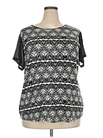 Liz Claiborne Short Sleeve Top (view 1)