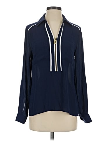 MICHAEL Michael Kors Long Sleeve Blouse (view 1)