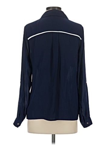 MICHAEL Michael Kors Long Sleeve Blouse (view 2)
