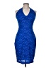 Guess 100% Polyester Blue Cocktail Dress Size 6 - photo 1