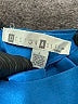 Design Assets 100% Silk Metallic Blue 3/4 Sleeve Top Size 6 - photo 7