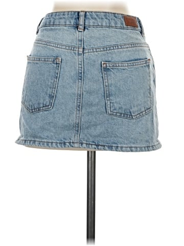 Subdued Denim Skirt (view 2)