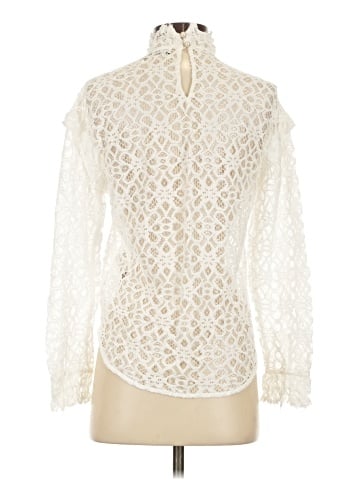 Sandro Long Sleeve Blouse (view 2)