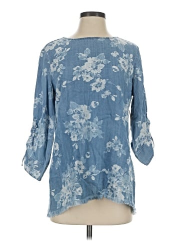 Tru Luxe Jeans 3/4 Sleeve Blouse (view 1)