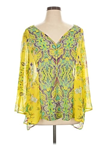 Mushka by Sienna Rose 3/4 Sleeve Blouse (view 1)