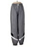 Adidas 100% Polyester Gray Track Pants Size M - photo 1