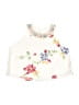 Unbranded 100% Polyester Ivory Sleeveless Blouse Size 120 cm / US 6X - photo 1
