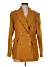 MOTF 100% Polyester Tweed Gold Blazer Size M - photo 1