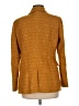 MOTF 100% Polyester Tweed Gold Blazer Size M - photo 2