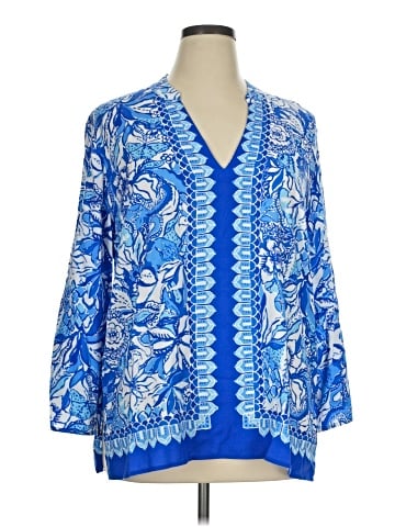 Lilly Pulitzer Long Sleeve Blouse (view 1)