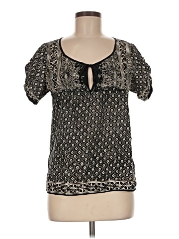 American Eagle Outfitters Short Sleeve Blouse (view 1)