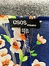 ASOS 100% Polyester Blue Kimono Size 8 - photo 7