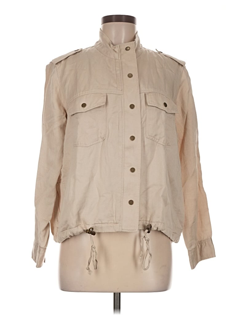 Pre-owned Rails Jacket In Tan