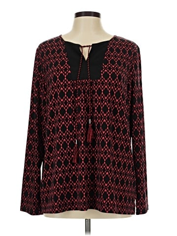 Susan Graver Long Sleeve Blouse (view 1)