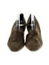 Vince. 100% Leather Solid Green Brown Wedges Size 7 1/2 - photo 2