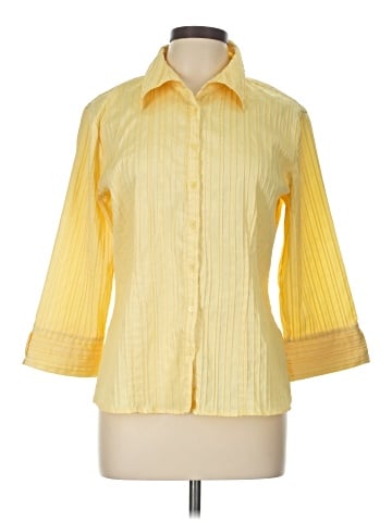 Croft & Barrow 3/4 Sleeve Blouse (view 1)