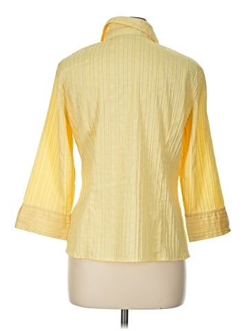 Croft & Barrow 3/4 Sleeve Blouse (view 2)