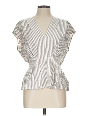 Max Studio Short Sleeve Blouse (view 1)