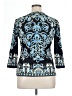 J. McLaughlin Blue 3/4 Sleeve Top Size XL - photo 2