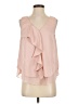 Tahari 100% Polyester Pink Sleeveless Blouse Size S - photo 1