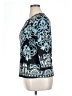 J. McLaughlin Blue 3/4 Sleeve Top Size XL - photo 5