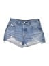 Levi's 100% Cotton Blue Denim Shorts Size L (estimated) - photo 1