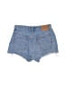 Levi's 100% Cotton Blue Denim Shorts Size L (estimated) - photo 2