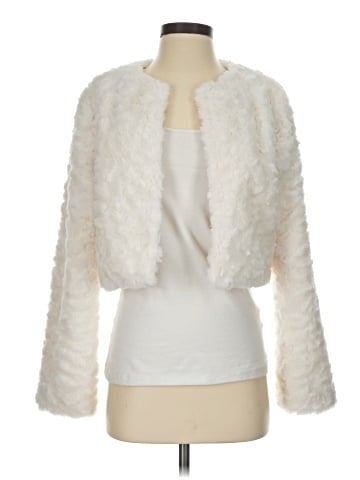 Paper Crane Faux Fur Jacket (view 1)