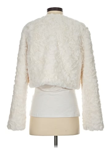Paper Crane Faux Fur Jacket (view 2)