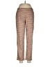 J. McLaughlin Tweed Brown Casual Pants Size M - photo 1