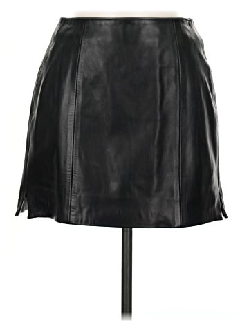 Three Stars Leather Skirt (view 1)